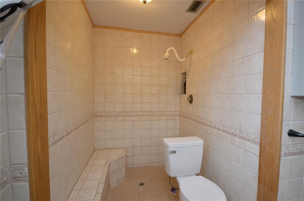 Handicap Accessible  Toilet and Shower