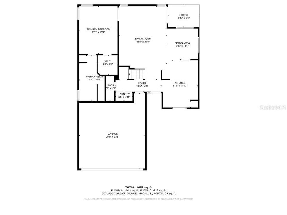 Active With Contract: $385,000 (3 beds, 2 baths, 1735 Square Feet)