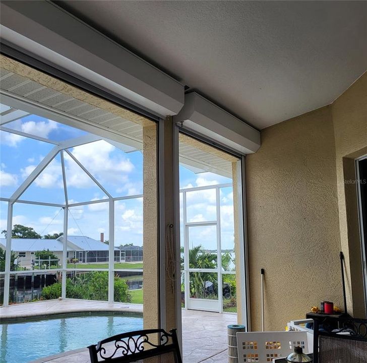 Beautiful free-form pool, with fountain feature.