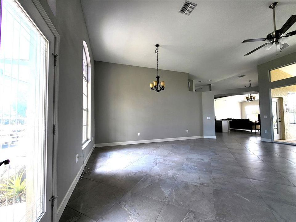 Formal dining area of the Great room.