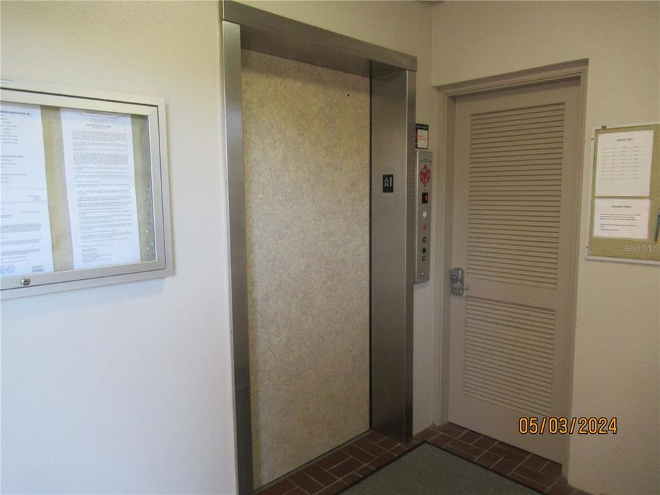 LAUNDRY ROOM IS LOCATED NEXT TO ELEVATOR ON YOUR FLOOR