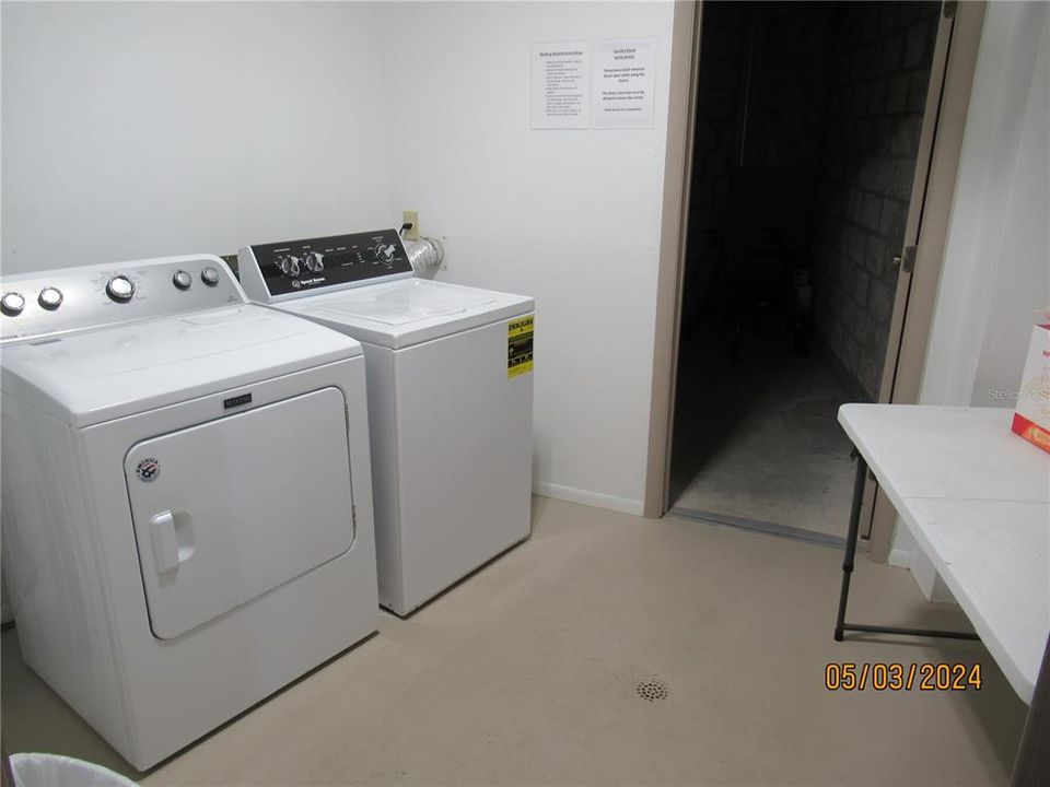 LAUNDRY AREA ON EACH FLOOR ONLY 6 UNITS PER FLOOR