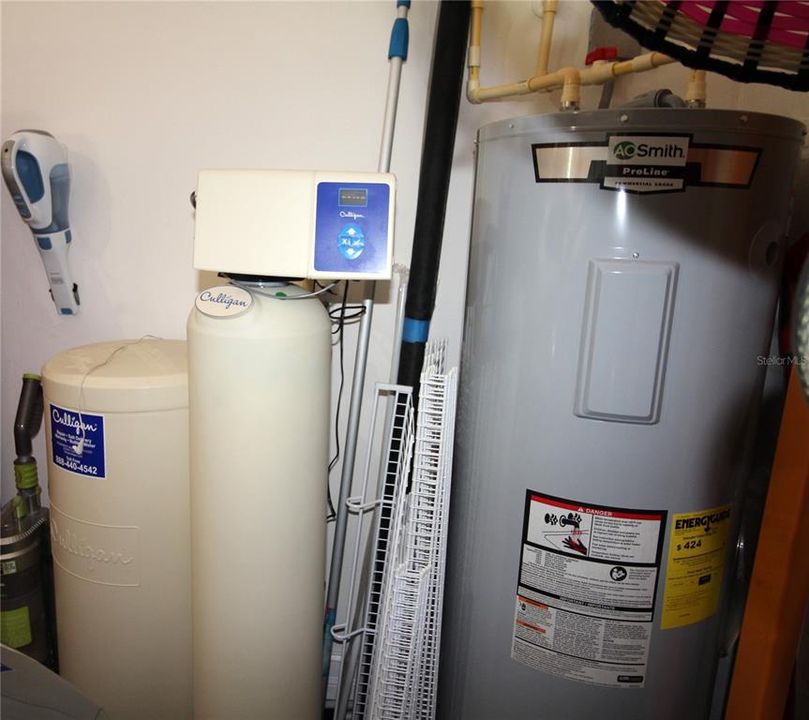 Water softener stays with home