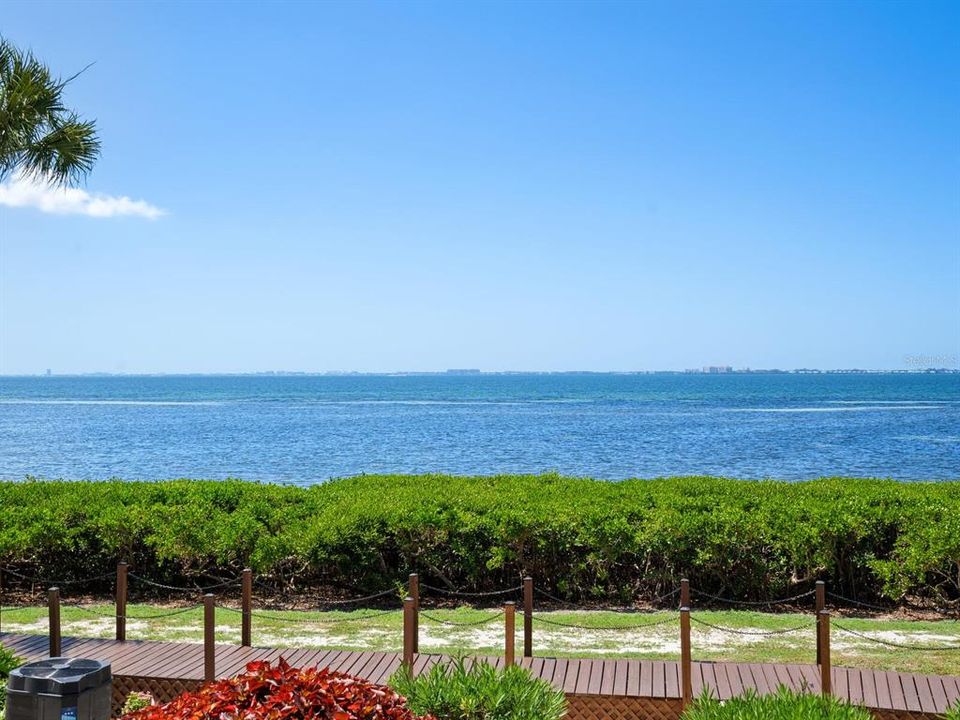A view of Sarasota Bay from Your private Balcony