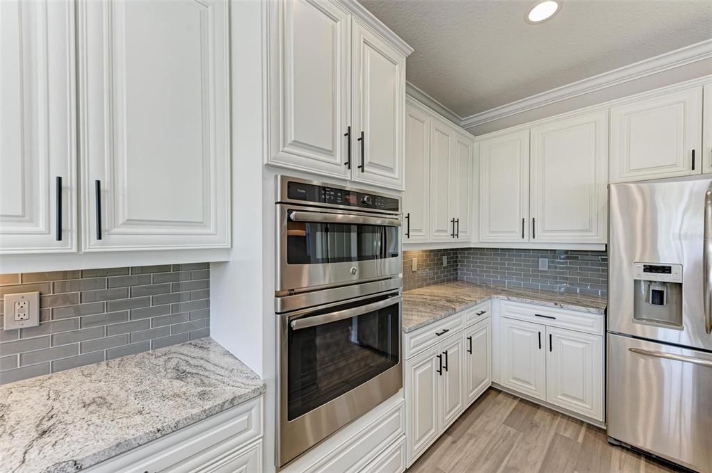 Kitchen painted cabinets