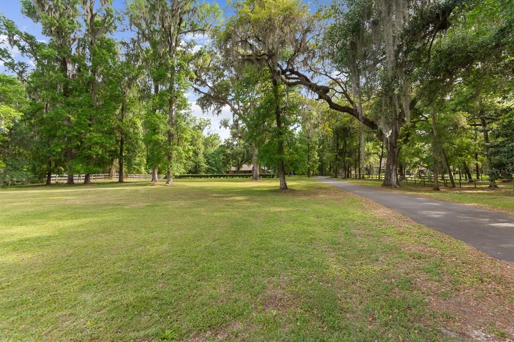4 acres with paved access
