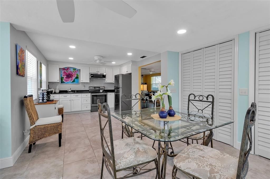 Dining Area and Kitchen