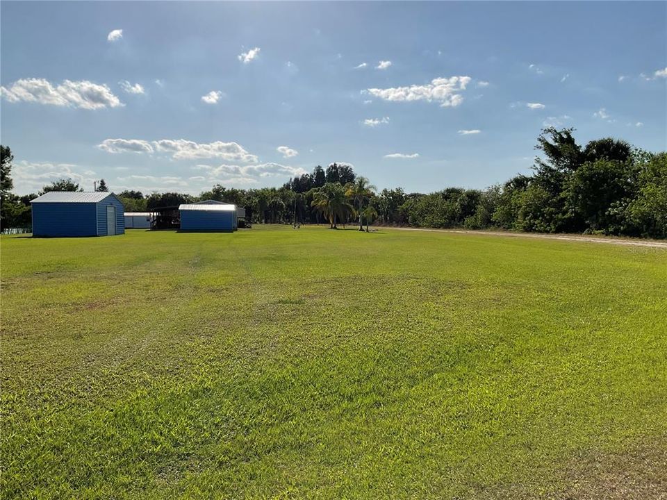 Over a half acres beautiful cleared lot with 20’x30’ steel building