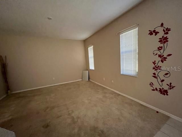 Family Room without furniture