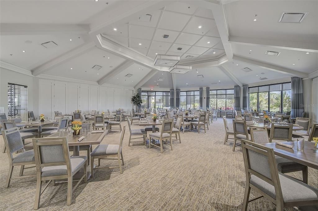 Clubhouse Dining room