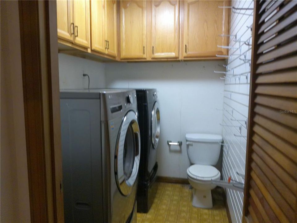 Laundry room & half bath