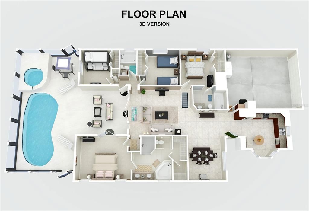 Floor plan 3D Version