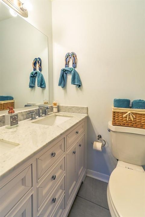 Master Bath with double Sink