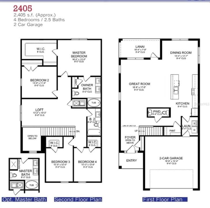 Active With Contract: $433,900 (4 beds, 2 baths, 2405 Square Feet)