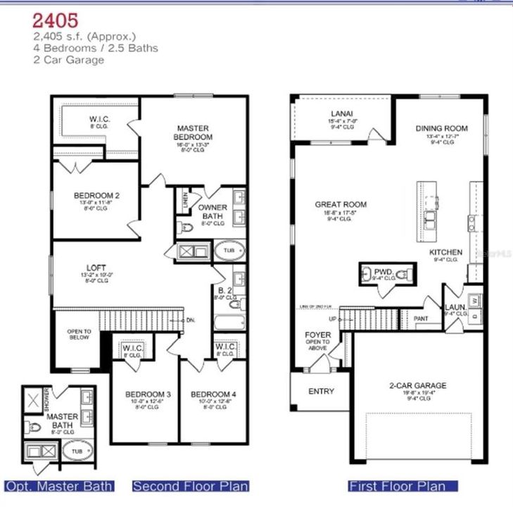 合同活跃: $433,900 (4 贝兹, 2 浴室, 2405 平方英尺)