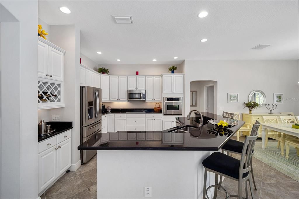 Granite Counters and Stainless Steel Appliances