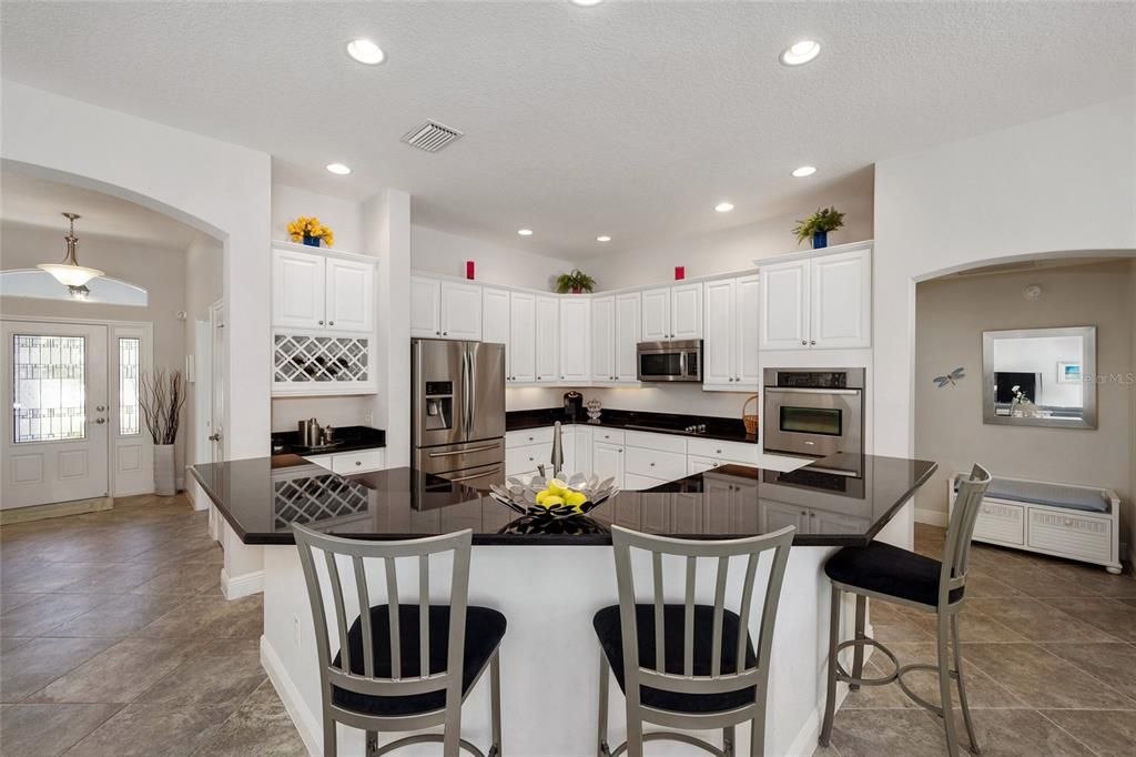 Cabinets with Crown Molding