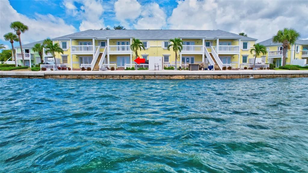 Waterside South community offers resort-style living with manicured landscaping, two swimming pools, pickleball and tennis courts, and a yacht club with a lap pool, spa, pier, and various amenities
