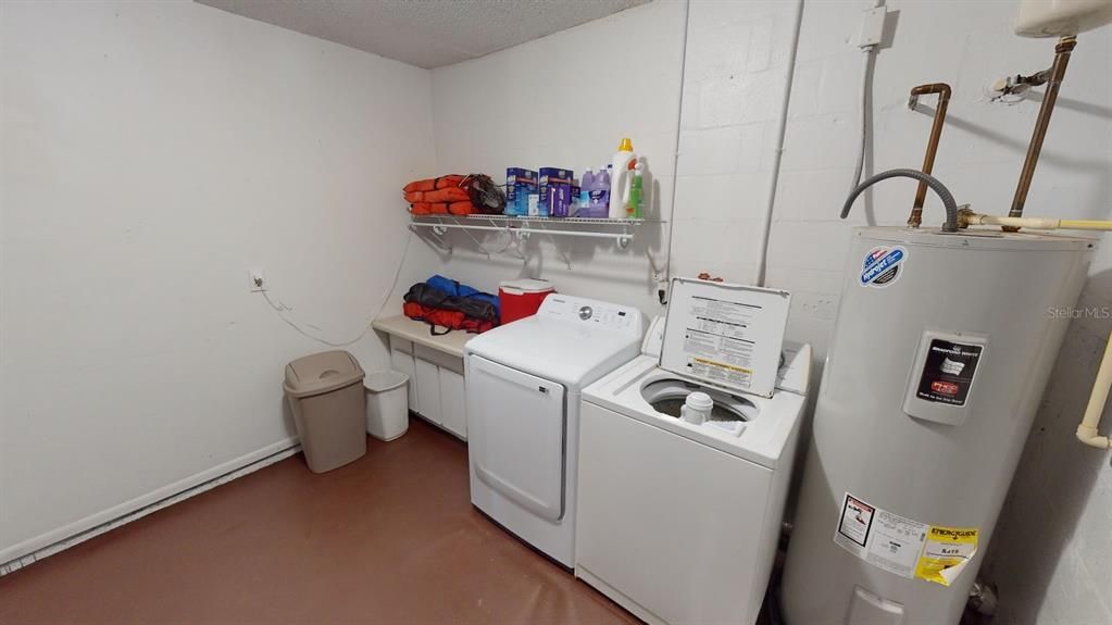 Laundry In Garage