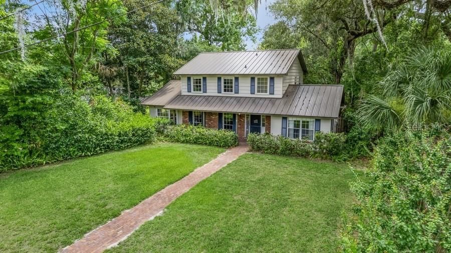 AERIAL VIEW OF FRONT ELEVATION