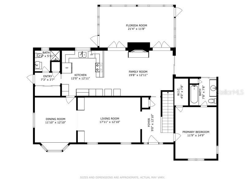 FLOOR PLAN LEVEL ONE