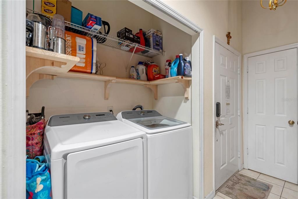 Laundry- in Kitchen