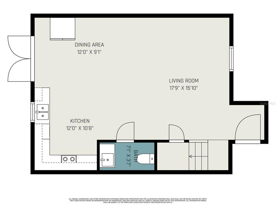 For Sale: $321,997 (2 beds, 1 baths, 1116 Square Feet)