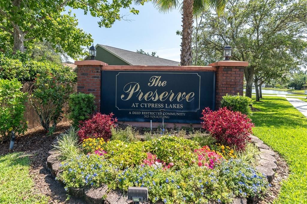 Community: The Preserve at Cypress Lakes