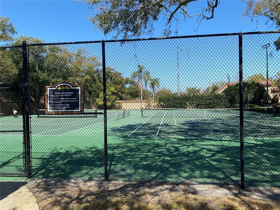Lighted Tennis/Pickleball Courts