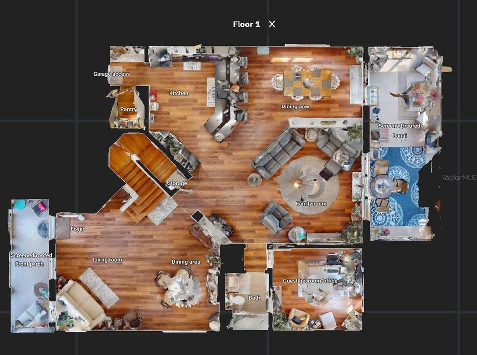 SECOND FLOOR - layout