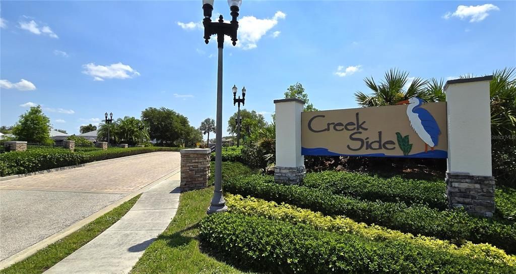 Welcome home to Creek Side!