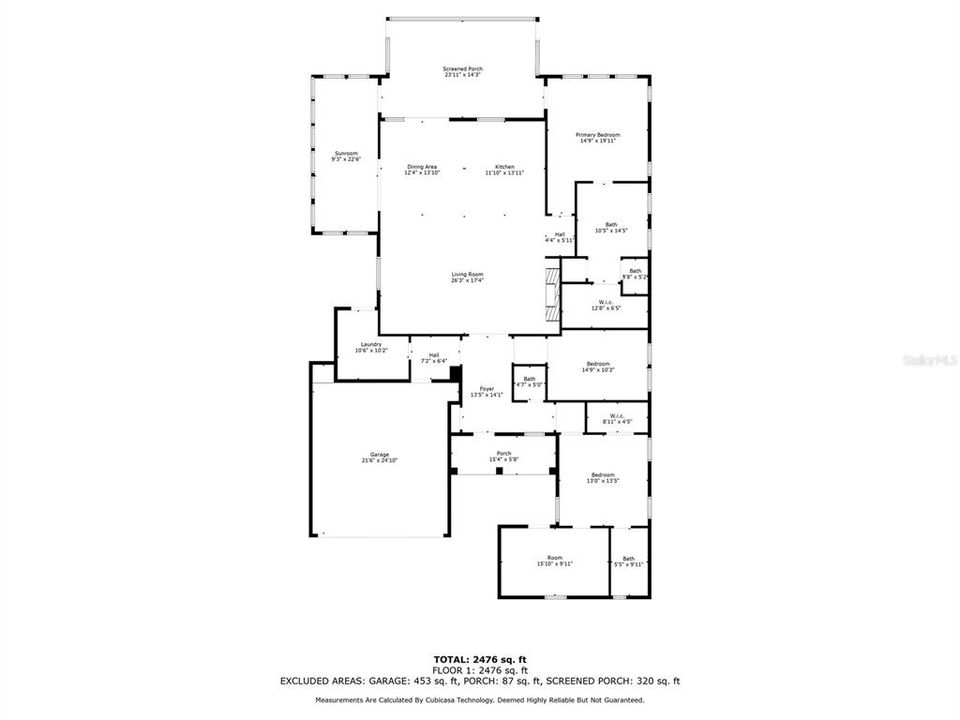 For Sale: $565,000 (2 beds, 2 baths, 2535 Square Feet)
