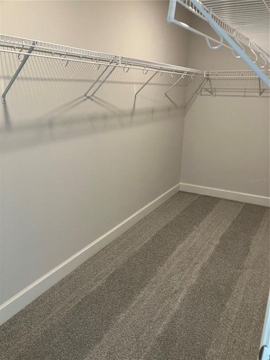 Large walk in closet