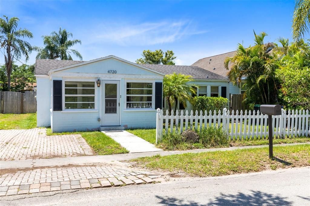 Charming cottage style home in a quiet neighborhood.