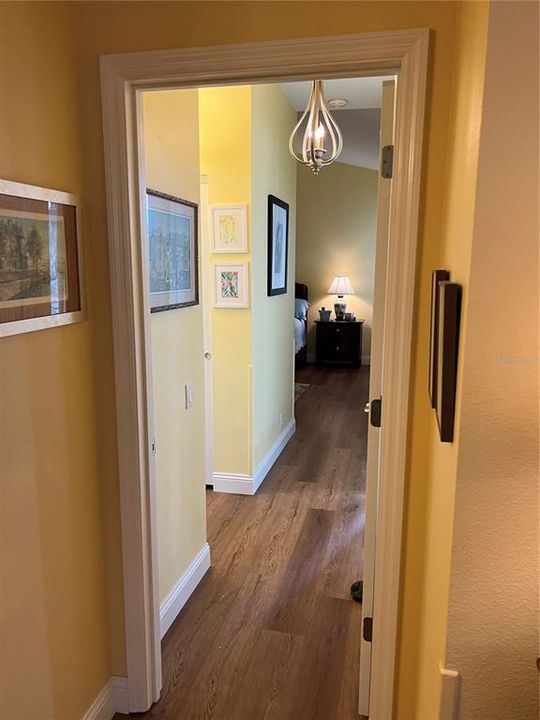 Entry to master bedroom