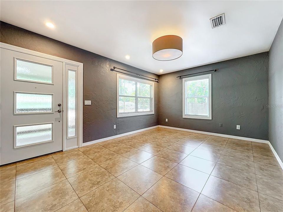 Living Room with plenty of Natural Light