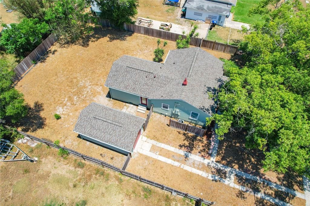 Totally FENCED for PRIVACY - Back and Side Yard