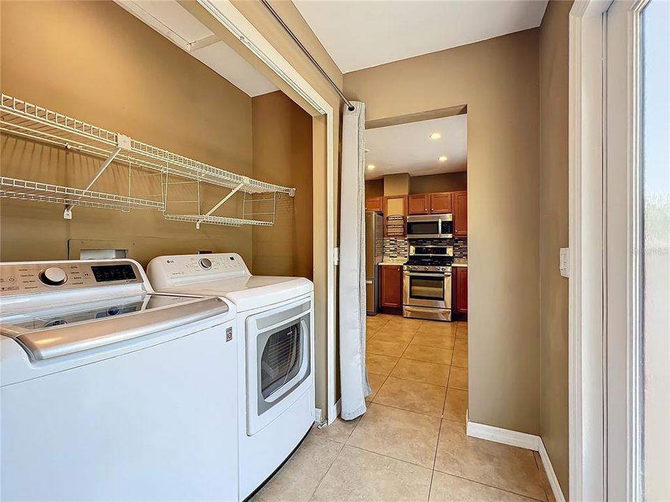 Laundry Area - NEW WASHER 2022 and NEW DRYER 2022