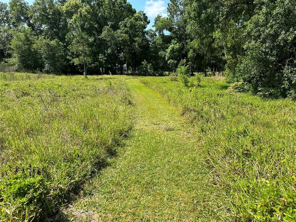 YOUR OWN PRIVATE TRAIL TO NATURE