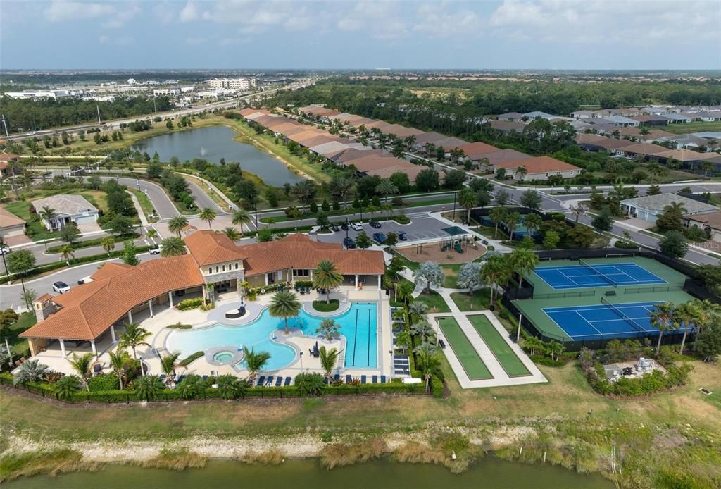 Lap Pool/Resort Pool with beach entry