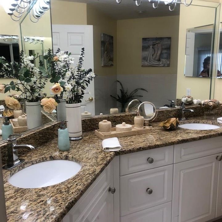 bathroom granite counters