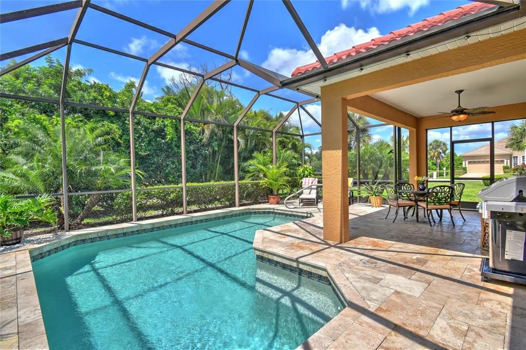 Spectacular Lanai and Pool views with wonderful privacy