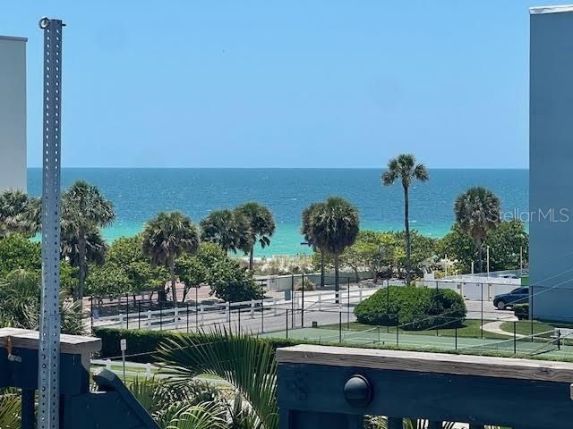 View of Beach Access from 4th Floor.