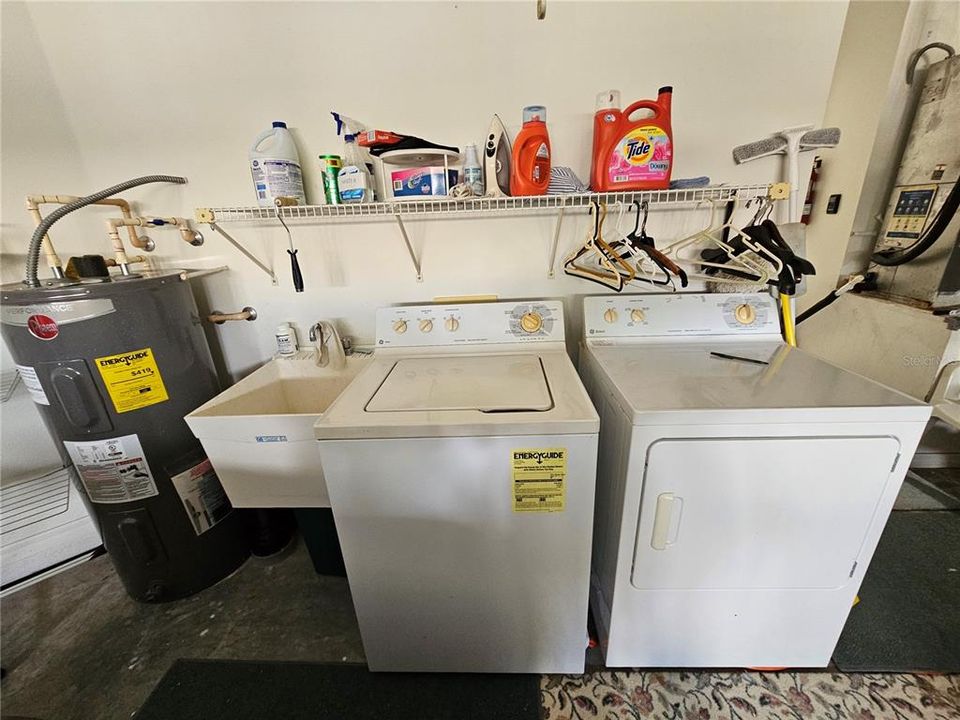 Washer & Dryer & Laundry  Tub