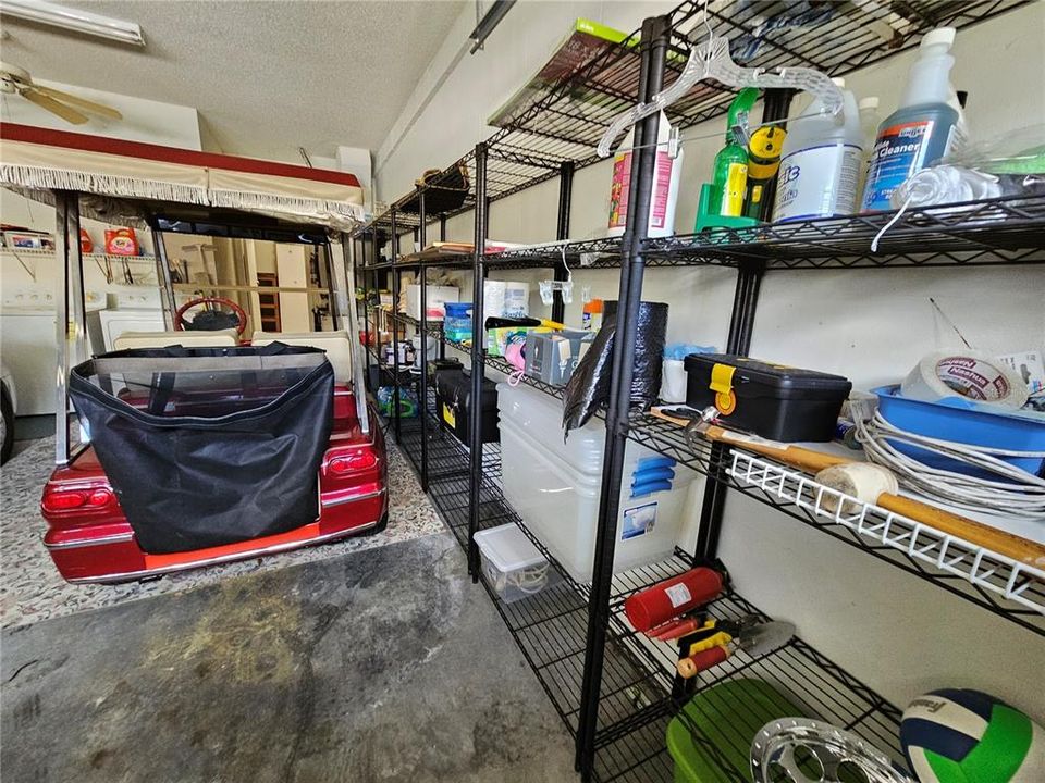 Garage shelves