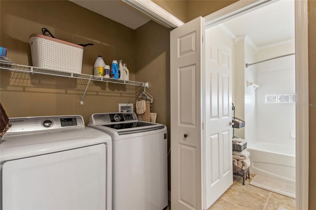 Laundry closet - washer & dryer are reserved