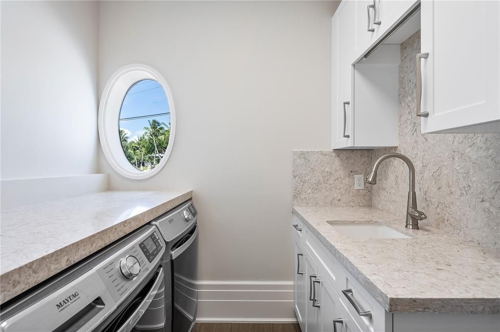 Convenience redefined with a first-floor laundry room