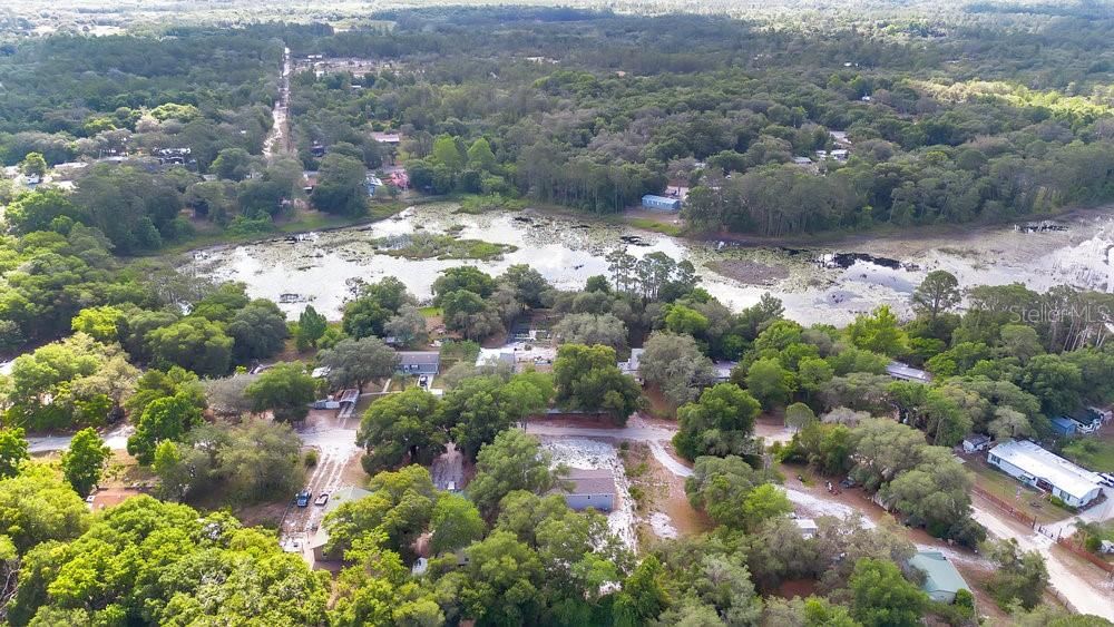 Overhead View of Home looking South