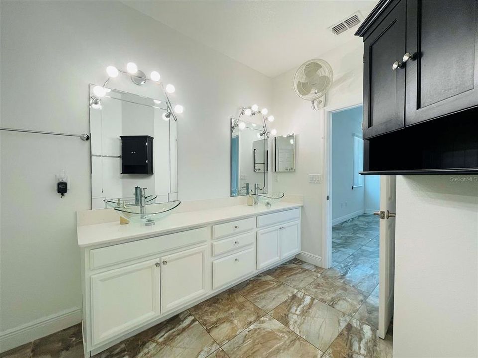 Master bathroom