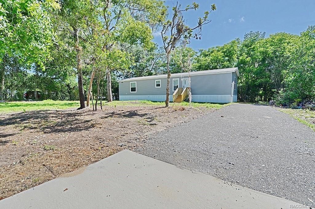 Rear yard, shed has been removed